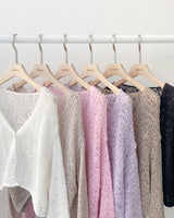 Anne Cropped Knitwear Cardigan