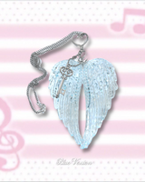 Wings of Heart Keychain Necklace