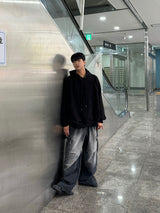 elbow patch hoodie