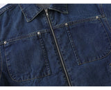 Porter Zip Denim Jacket /