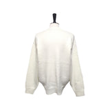 Ivory Lettering Cardigan