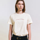 ロマンスTシャツ (Ivory)