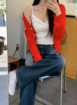 TY ディープウォッシュドデニムワイドパンツ