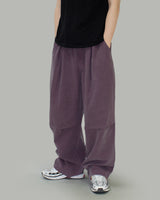 Needle pintuck balloon pants