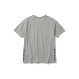 フィドルヘッドハーフTシャツ / メランジグレー