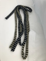 Stripe slim muffler