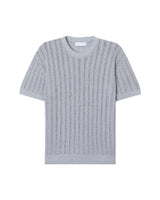 Weave Boucle Lace Round Knit