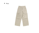 Haeran Two-Buckle Big Cargo Pocket Wide Pants