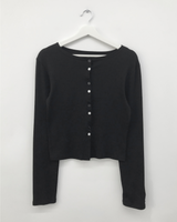 Chlory Flower Button Cardigan (4color)