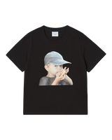 25FW WOMAN ADLV ベビーフェイスキャップボーイ半袖Tシャツ