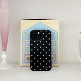 dot epoxy bumper case(black)