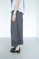 ruffle crispy bermuda pants(2colors)