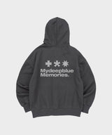 (zp) MM SYMBOL LOGO 2WAY ZIP-UP (CHARCOAL)