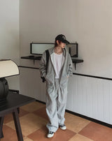 ジェット カーペンター ワンタック ワイド スウェットパンツ