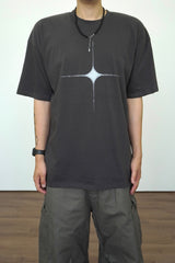 クロススター半袖Tシャツ6C