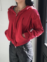 Labo High Neck Hooded Zip-Up (7c)