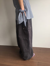 Peep Wide Cargo Pants (3color)