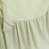 Ruffle Flower Sleeve Dress 232008572