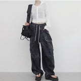 Bonhe See-Through Knit Hooded Zip-Up