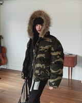 Oat camo lining padding