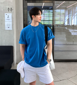 nade Supima Cotton Pigment Overfit Short Sleeve