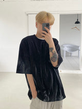 フレイムオーバーフィットラウンド半袖Tシャツ 2color