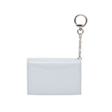 Heart Lock Keyring Multi Pouch Card Wallet Skyblue