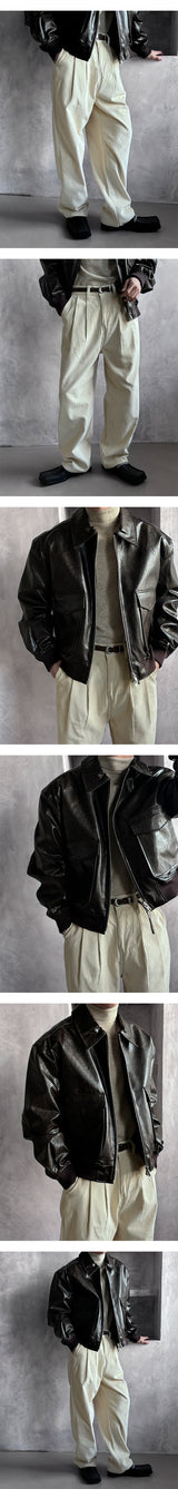 [F/W] A-2 レザージャケット(2color)