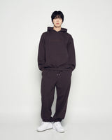 25FW DOUBLE LINE LONG PANTS DARK BROWN