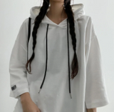Rens over hooded short-sleeved T-shirt (3 colors)