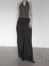 Veroa Halter Wrap Sleeveless