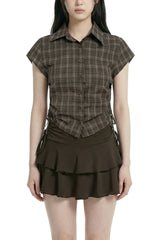 Library Check String Shirt