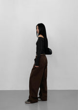 [MADE] Torrance One Tuck Wide Cotton Pants