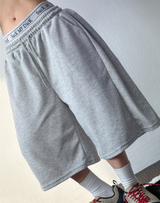 BACK POCKET SIDE PINTUCK BALLOON BERMUDA 💙🤎🖤🩶💜6COLOR