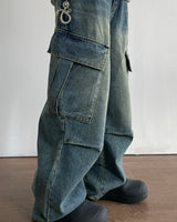 Aero Cargo Denim Pants