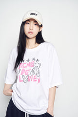 25SS ピグ/バイオ ウォッシュレザーパッチボールキャップ イエロー