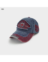 NY LC pigment denim ball cap