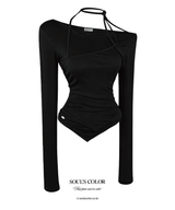 [MADE] Lainey off-shoulder halter top (2color)