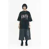 Big Emblem Bermuda Sweatpants - Navy