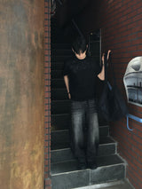 Eden Slub Raw Denim Pants 2C