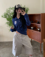 ホース ナンバリング ピーケー カラー ロングスリーブ Tシャツ