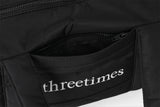 【即日発送】Bebe sport bag - black