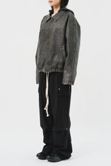 Dex Washed Leather Jumper (2color)