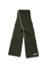 ステッチウールマフラー [Khaki]