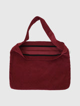 【MADE】sppe dot corduroy bag [burgundy]