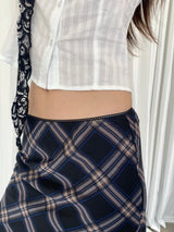 Prepy Midi Flared Skirt
