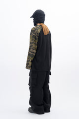 Shuk Camo Raglan Long Sleeve T-Shirt