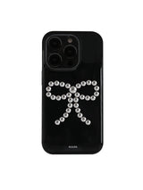 ribbon stud case (black)