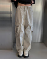 Snap big cargo pants