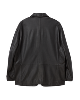 25FW カウハイドレザーブレザーブラック